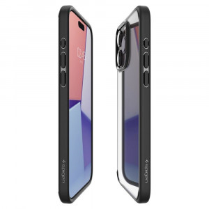 Оригинален гръб SPIGEN Ultra Hybrid - iPhone 15 Pro Max черен мат - Img 9