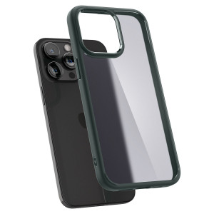 Оригинален гръб SPIGEN Ultra Hybrid - iPhone 15 Pro Max Frost Green - Img 4