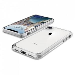 Оригинален гръб SPIGEN Ultra Hybrid - iPhone XR кристалнопрозрачен - Img 4