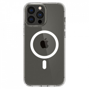 Оригинален гръб SPIGEN Ultra Hybrid MagSafe - iPhone 13 Pro бял - Img 3
