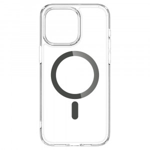 Оригинален гръб SPIGEN Ultra Hybrid MagSafe - iPhone 15 Pro Max графит - Img 2