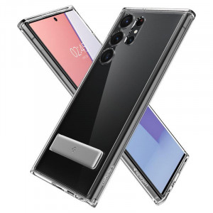 Оригинален гръб SPIGEN Ultra Hybrid - Samsung Galaxy S23 Ultra кристалнопрозрачен - Img 9