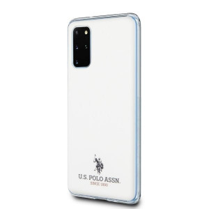 Оригинален гръб US POLO Shiny USHCS67TPUWH - Samsung Galaxy S20+ / S20+ 5G бял - Img 2