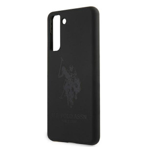 Оригинален гръб US POLO Silicone - Tone USHCS21MSLHRTBK - Samsung Galaxy S21+ 5G черен - Img 6