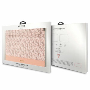 Оригинален калъф за лаптоп GUESS GCube Stripes GUCS14HGCFSEP 14" розов - Img 4