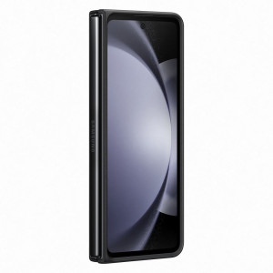 Оригинален калъф от еко кожа със защита на сгъвката SAMSUNG PU Leather - Samsung Galaxy Z Fold5 черен - Img 3