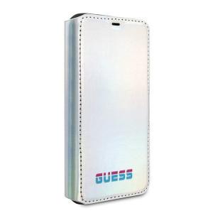 Оригинален калъф тип книга GUESS Iridescent GUFLBKN58BLD - iPhone 11 Pro сребрист - Img 4