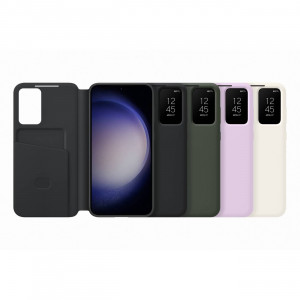 Оригинален калъф тип книга SAMSUNG Smart View Wallet (EF-ZS916CBEGWW) - Samsung Galaxy S23+ черен - Img 7