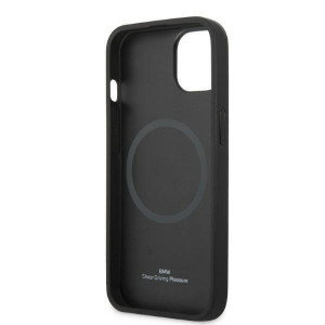 Оригинален твърд гръб BMW Signature Logo Imprint BMHMP14MSLBLBK MagSafe - iPhone 14 Plus черен - Img 7