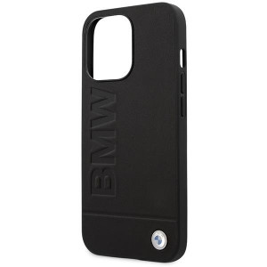 Оригинален твърд гръб BMW Signature Logo Imprint MagSafe BMHMP14LSLLBK - iPhone 14 Pro черен - Img 6