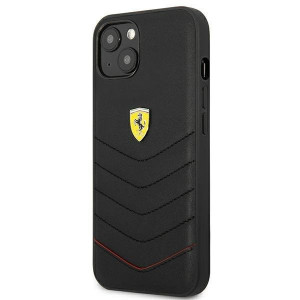 Оригинален твърд гръб FERRARI Off Track Quilted FEHCP13SRQUK - iPhone 13 mini черен - Img 2