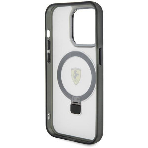 Оригинален твърд гръб FERRARI Ring Stand 2023 FEHMP15LUSCAH - iPhone 15 Pro прозрачен - Img 7
