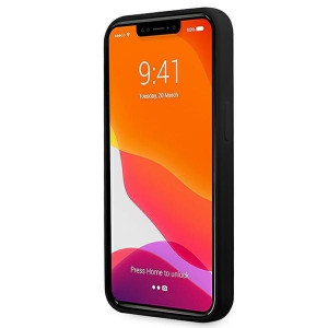Оригинален твърд гръб FERRARI Silicone FESSIHCP13XBK - iPhone 13 Pro Max черен - Img 5