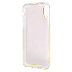 Оригинален твърд гръб GUESS California Glow in the dark GUHCPXGLCPI - iPhone X / XS розов - Img 4
