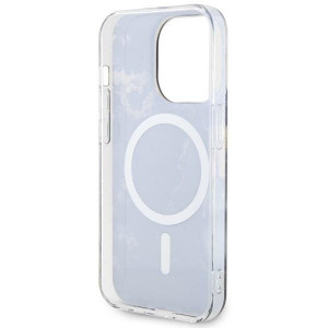 Оригинален твърд гръб GUESS Golden Marble MagSafe GUHMP14LHTMRSK - iPhone 14 Pro черен - Img 7
