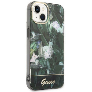 Оригинален твърд гръб GUESS Jungle GUHCP14MHGJGHA - iPhone 14 Plus зелен - Img 4