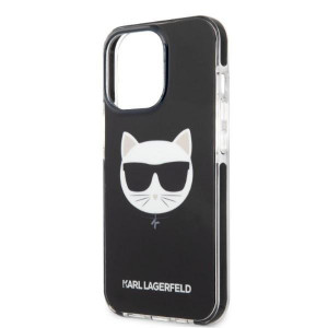 Оригинален твърд гръб KARL LAGERFELD Choupette Head KLHCP13XTPECK - iPhone 13 черен - Img 6