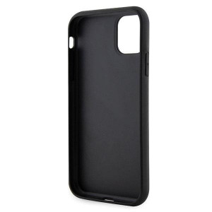 Оригинален твърд гръб KARL LAGERFELD Glitter Choupette Patch KLHCN61G2CPS - iPhone 11 сребрист - Img 7