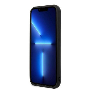 Оригинален твърд гръб KARL LAGERFELD Ikonik Patch KLHCP13S3DKPK - iPhone 13 mini черен - Img 5