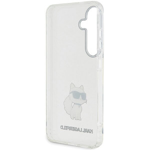 Оригинален твърд гръб KARL LAGERFELD IML Choupette KLHCS24MHNCHTCT - Samsung Galaxy S24+ прозрачен - Img 7