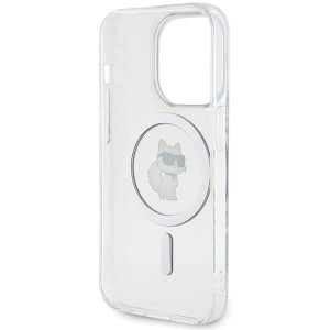 Оригинален твърд гръб KARL LAGERFELD IML Choupette MagSafe - iPhone 15 Pro прозрачен - Img 7