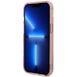 Оригинален твърд гръб KARL LAGERFELD Mono Vertical Stripe KLHCP14MHKLSPCP - iPhone 14 Plus розов - Img 5