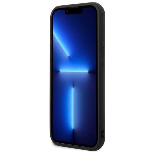 Оригинален твърд гръб KARL LAGERFELD Rubber Choupette 3D KLHCP14S3DRKHNK - iPhone 14 черен - Img 5