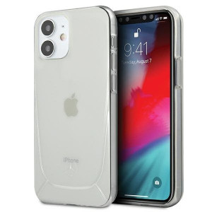 Оригинален твърд гръб MERCEDES Clear MEHCP12SARCT - iPhone 12 mini прозрачен - Img 1