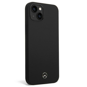Оригинален твърд гръб MERCEDES Silicone MEHMP14SSILBK MagSafe - iPhone 14 черен - Img 3