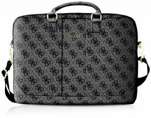 Оригинална чанта за лаптоп GUESS 4G Uptown GUCB154GG 16" сива - Img 1