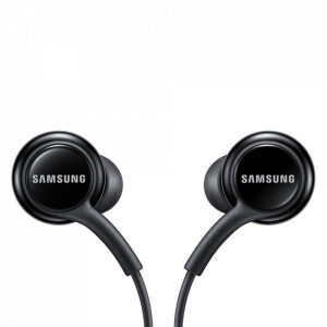 Оригинални слушалки с кабел SAMSUNG жак 3.5mm EO-IA500BBEGWW черни - Img 6