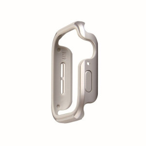 Подсилен алуминиев калъф за корпус UNIQ Valencia - Apple Watch 40mm Series 5 / 40mm Series 4 сребърен - Img 2