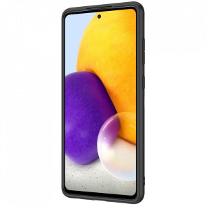 Подсилен гръб с гел рамка NILLKIN Textured - Samsung Galaxy A72 черен - Img 4
