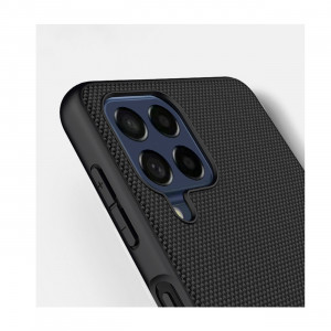 Подсилен гръб с гел рамка NILLKIN Textured - Samsung Galaxy M53 черен - Img 12