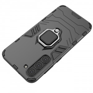 Подсилен гръб с магнитна стойка Ring Armor - iPhone 14 Plus черен - Img 5