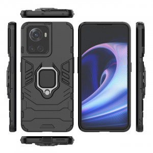 Подсилен гръб с магнитна стойка Ring Armor - OnePlus Ace черен - Img 5