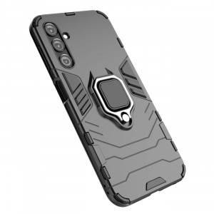 Подсилен гръб с магнитна стойка Ring Armor - Samsung Galaxy A24 черен - Img 15