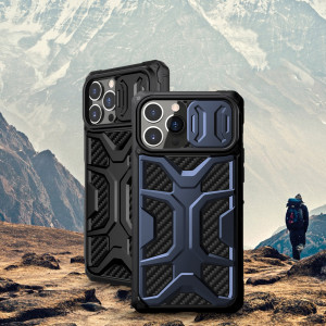 Подсилен гръб с подвижно покритие за камерата NILLKIN Adventruer - iPhone 13 Pro Max червен - Img 16