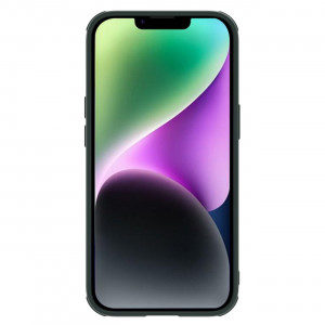 Подсилен гръб с подвижно покритие за камерата NILLKIN Textured S - iPhone 14 Pro Max тъмнозелен - Img 3
