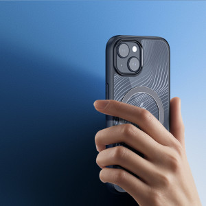 Подсилен гръб Dux Ducis Aimo MagSafe - iPhone 15 черен - Img 5