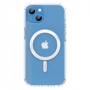 Подсилен гръб DUX DUCIS Clin MagSafe - iPhone 14 Plus прозрачен - Img 3