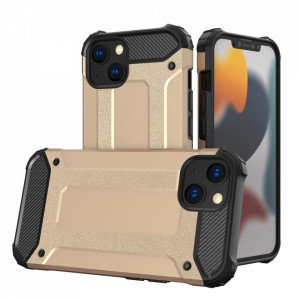 Подсилен гръб Hybrid Armor - iPhone 13 златист - Img 1