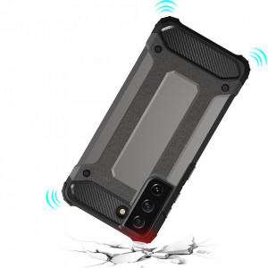Подсилен гръб Hybrid Armor - Samsung Galaxy S22+ черен - Img 6