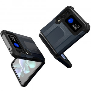 Подсилен гръб Hybrid Armor - Samsung Galaxy S24 Ultra син - Img 5