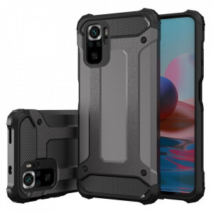 Подсилен гръб Hybrid Armor - Xiaomi Redmi Note 11 Pro / 11 Pro 5G / 11E Pro черен - Img 1