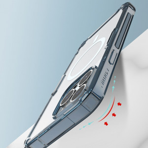 Подсилен гръб NILLKIN Nature Pro MagSafe - iPhone 14 Pro син - Img 14