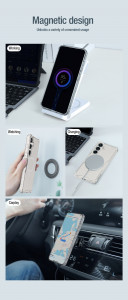 Подсилен гръб NILLKIN Nature Pro MagSafe - Samsung Galaxy S24+ бял - Img 9