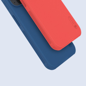 Подсилен гръб NILLKIN Super Frosted Shield Pro - iPhone 15 Plus син - Img 9