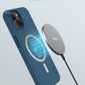 Подсилен гръб NILLKIN Super Frosted Shield Pro MagSafe - iPhone 14 Plus черен - Img 8