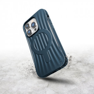 Подсилен гръб Raptic X-Doria Clutch MagSafe - iPhone 14 Pro син - Img 4